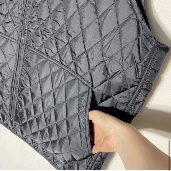 CX2 Black Quilted Zip Front Vest 3XL - Picture 10 of 13